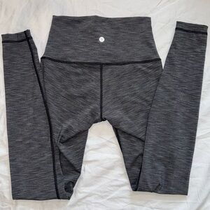 Lululemon Athletica Charcoal Gray Leggings